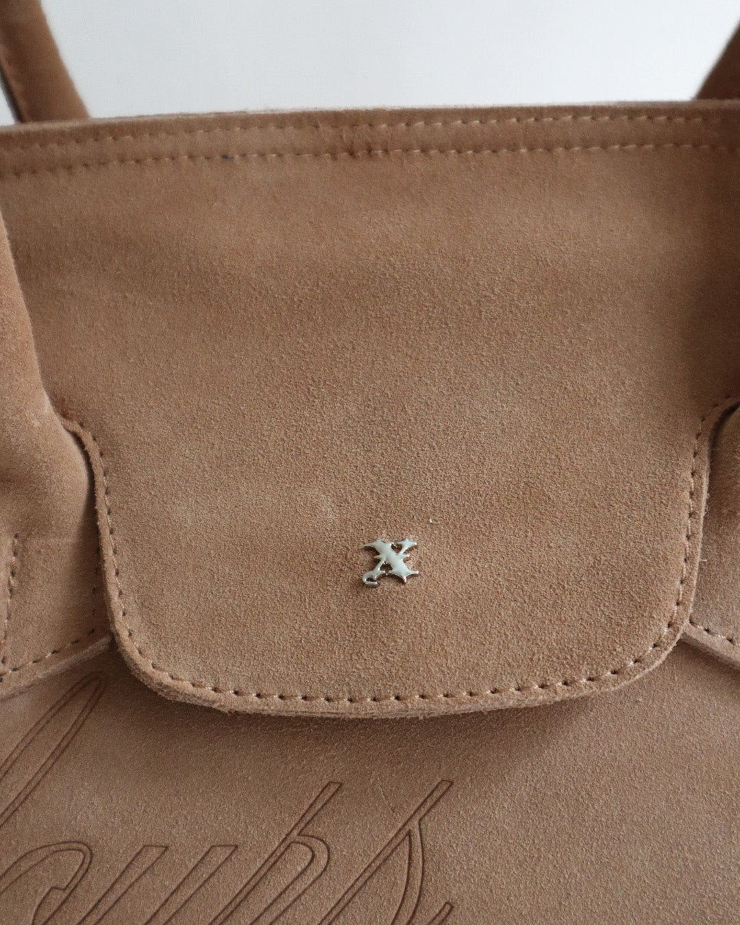 SUEDE CARRYALL BEIGE