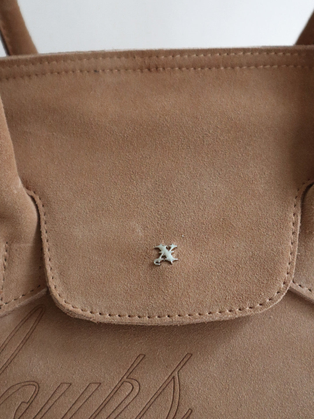 SUEDE CARRYALL BEIGE