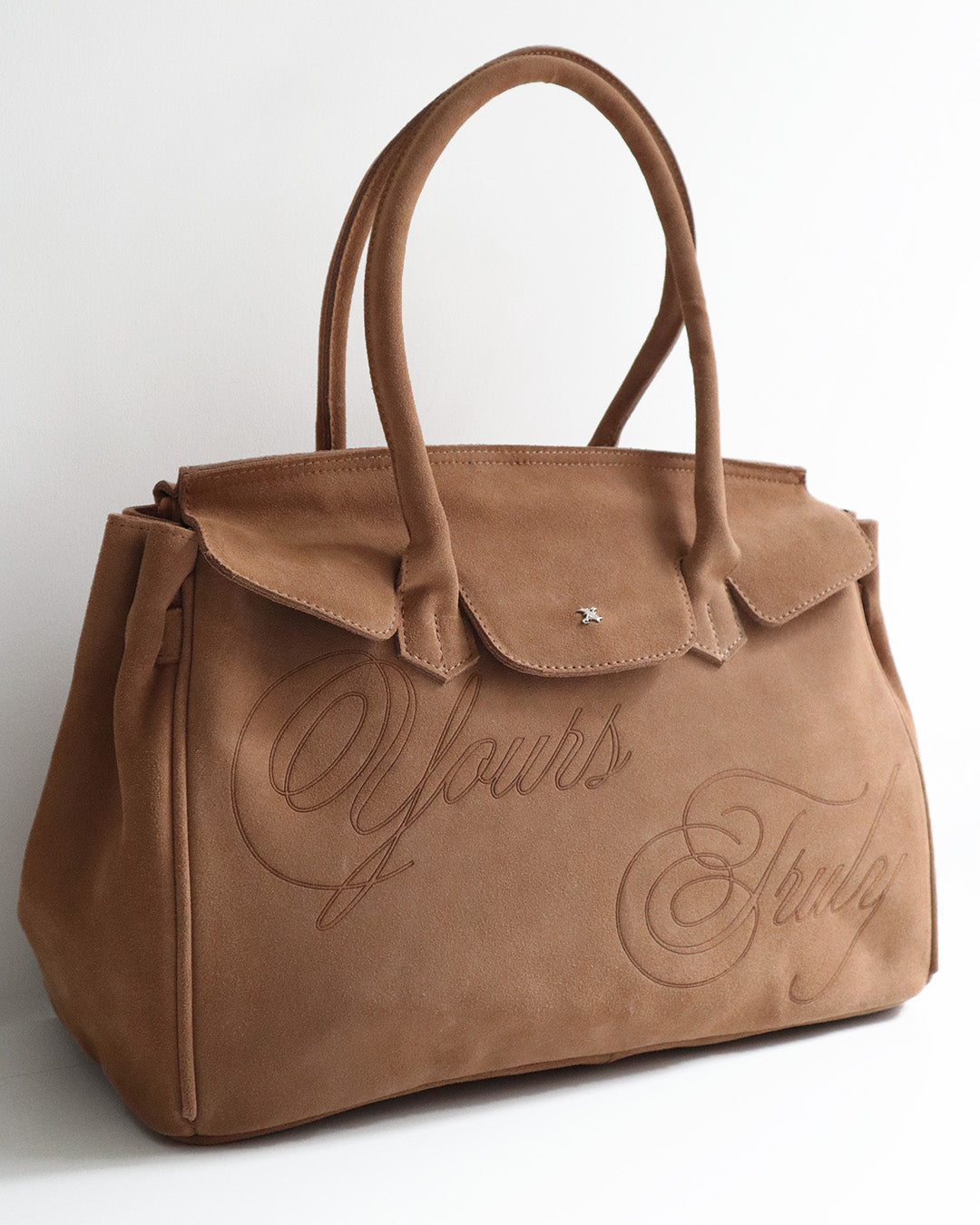 SUEDE CARRYALL BEIGE
