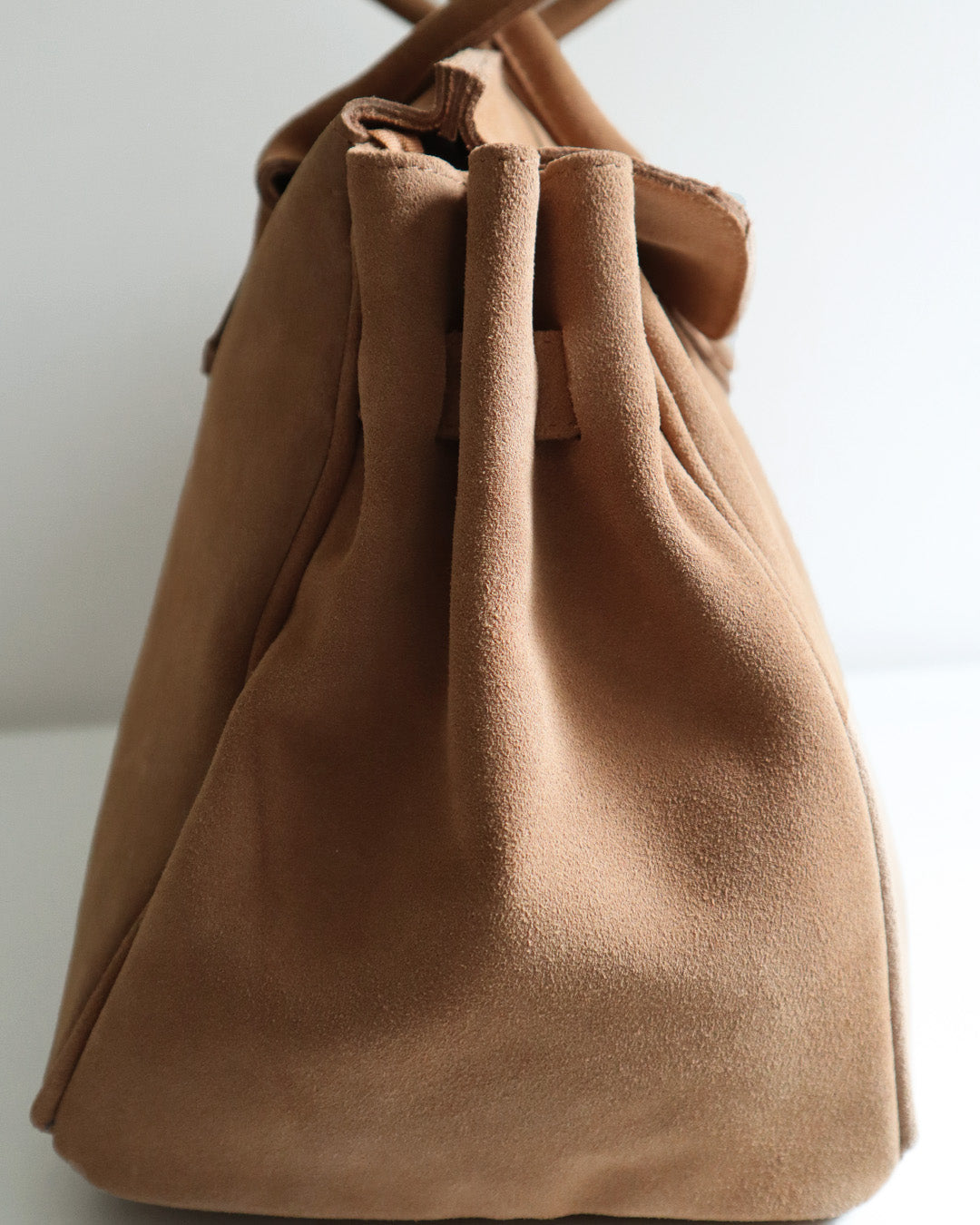 SUEDE CARRYALL BEIGE