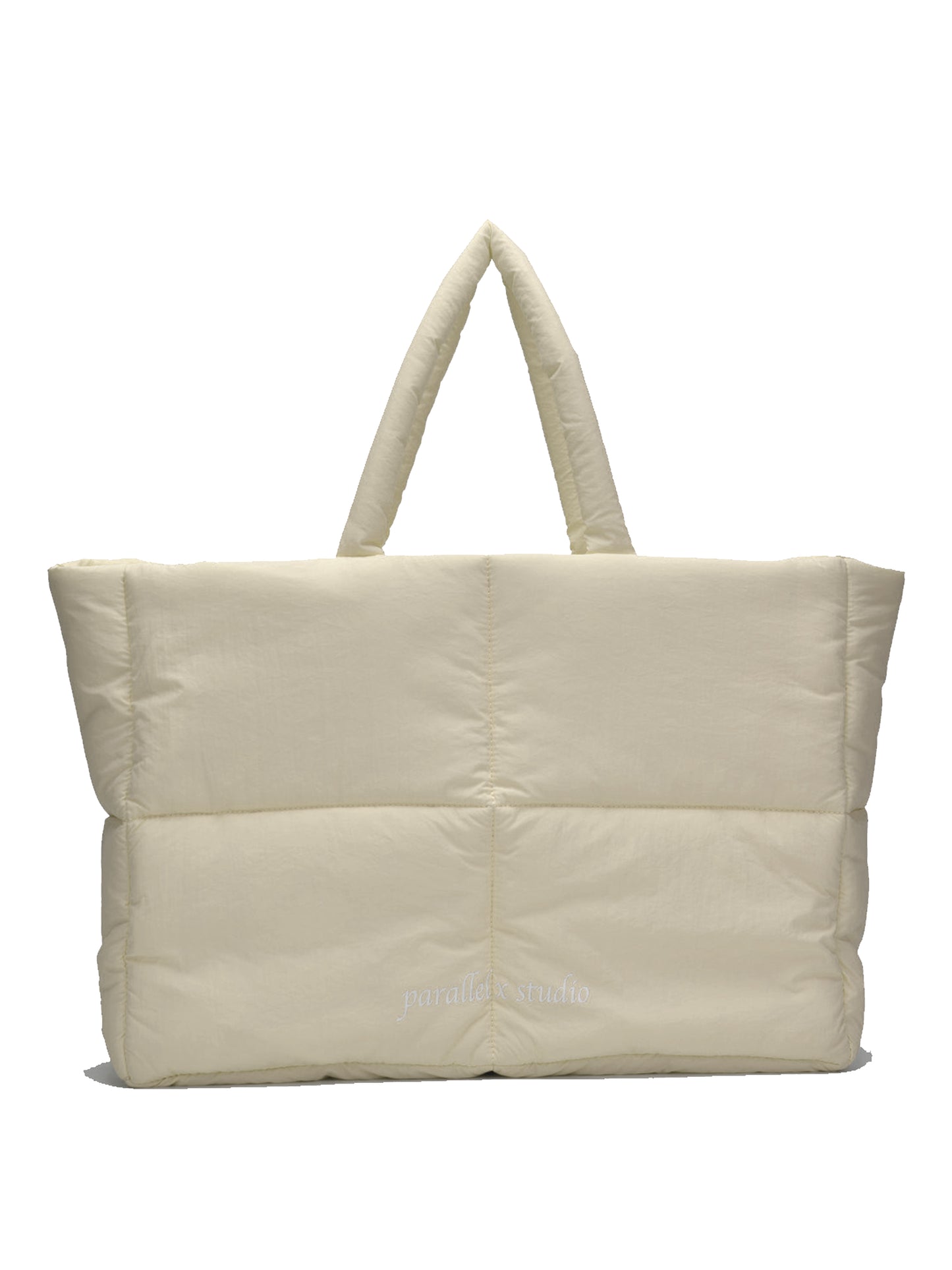 BOW TOTE CREAM