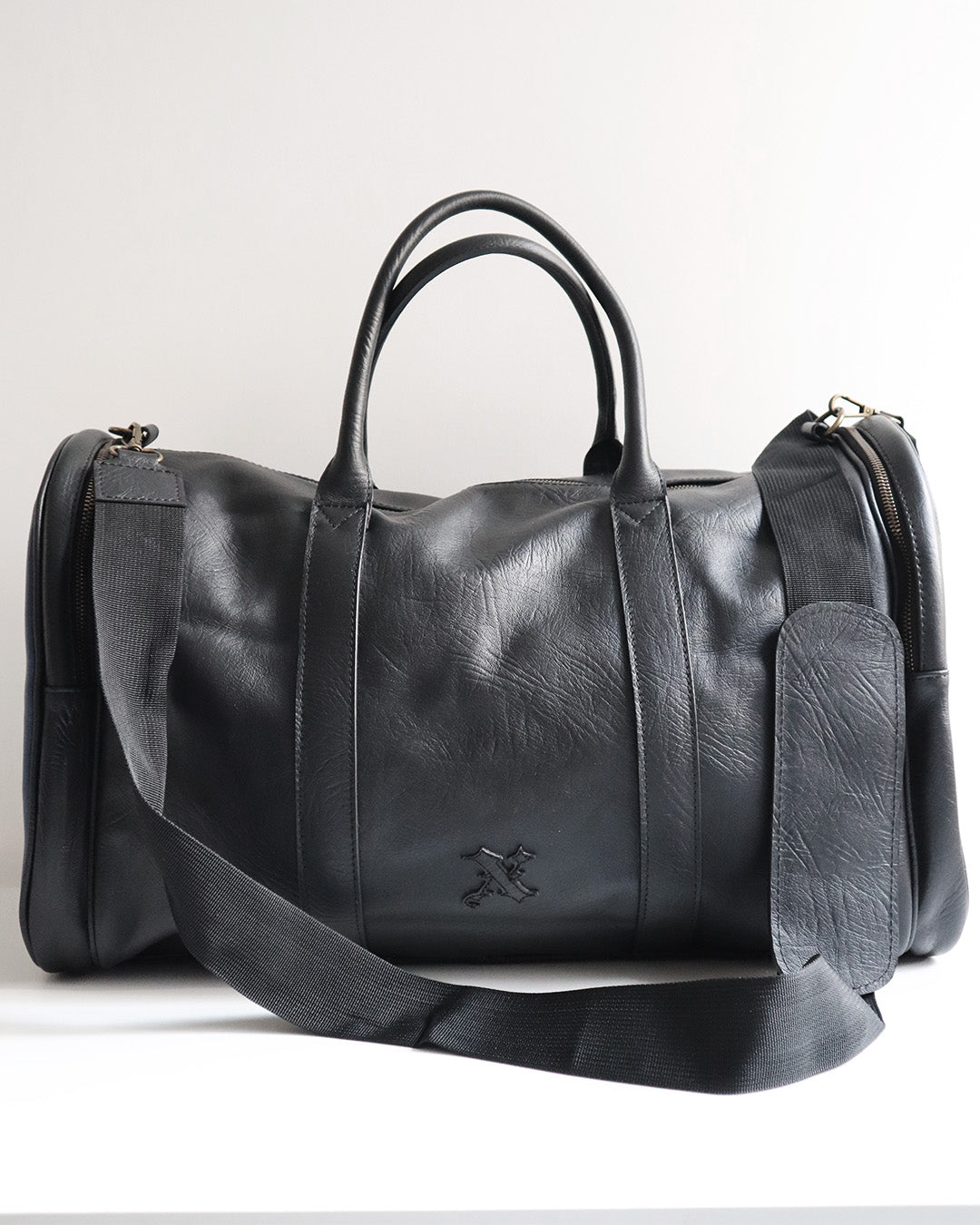 STARS & STRIPES LEATHER DUFFLE