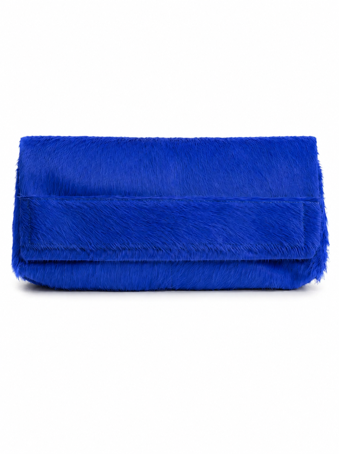 PILLOW CLUTCH COBALT BLUE