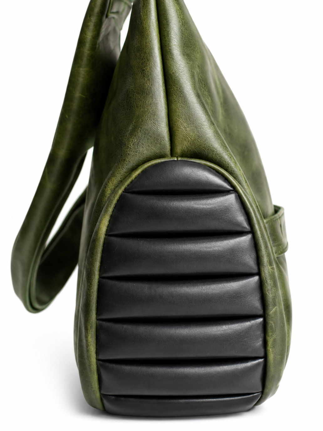 MOTO LEATHER BAG GREEN