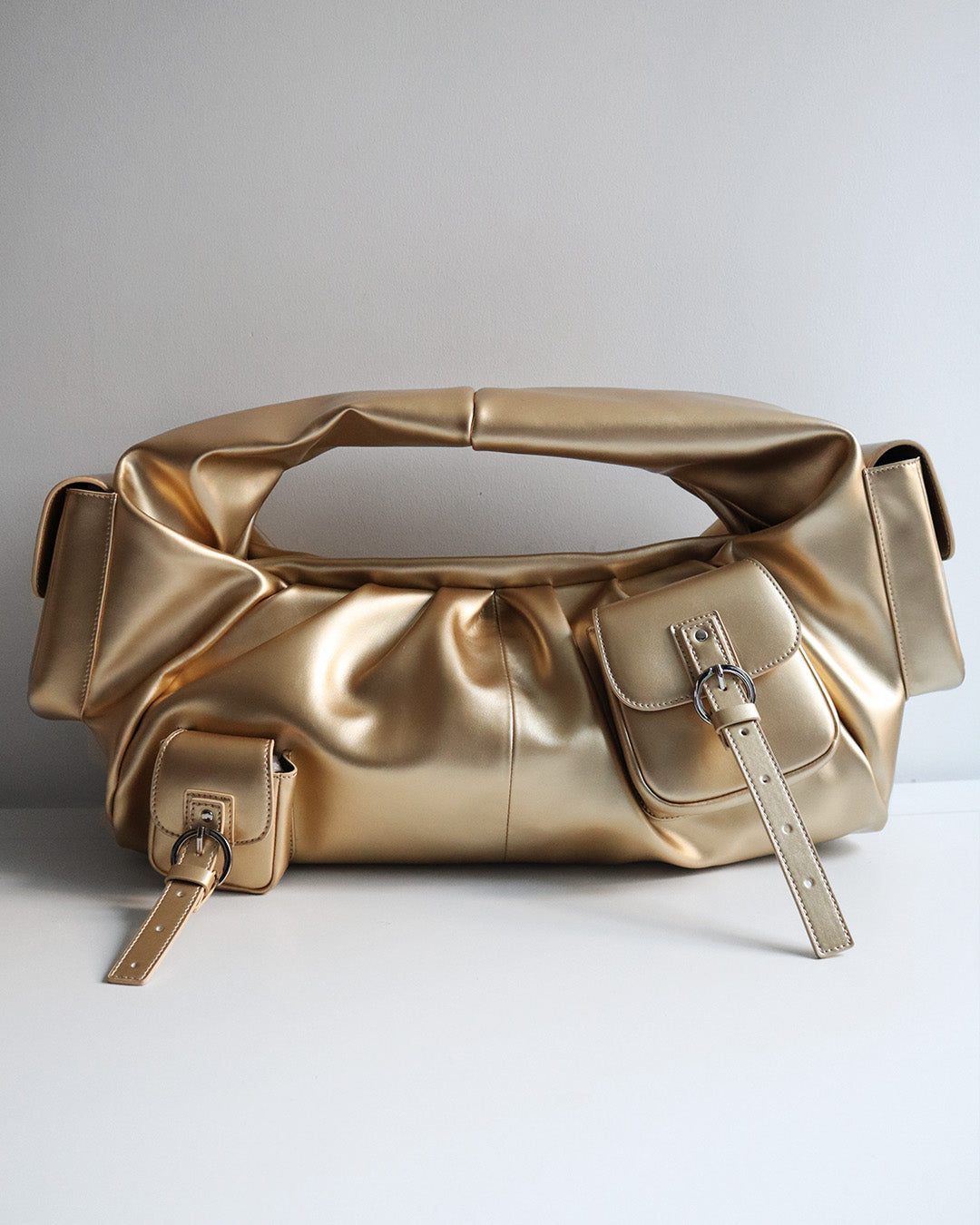 BETTY LEATHER BAG GOLD
