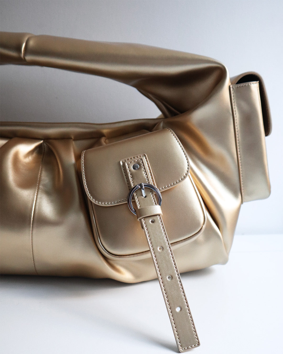 BETTY LEATHER BAG GOLD