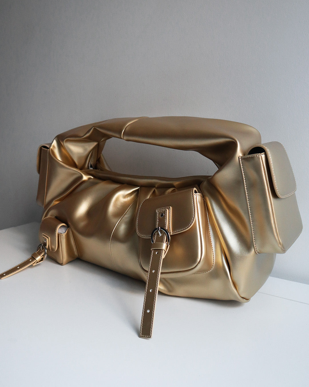 BETTY LEATHER BAG GOLD