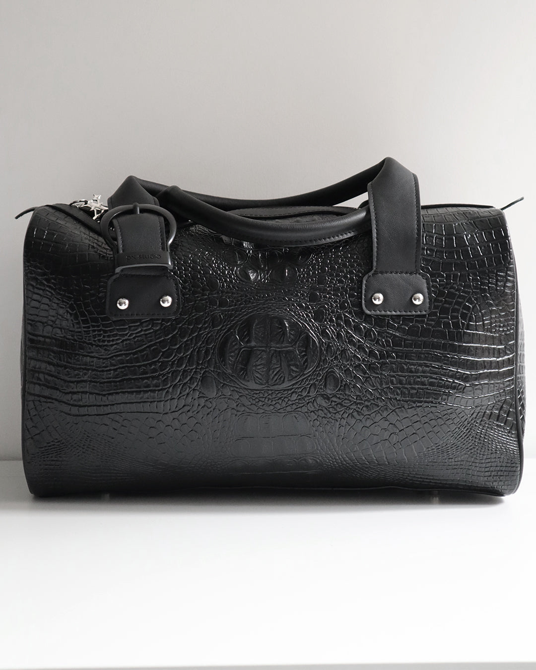 JANE BAG CROC BLACK
