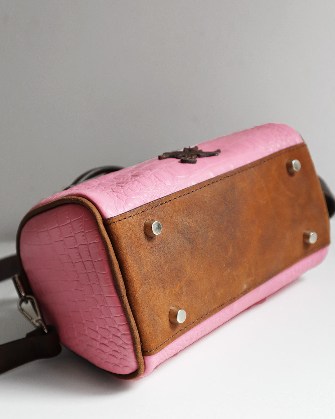 JANE BAG CROC PINK MINI