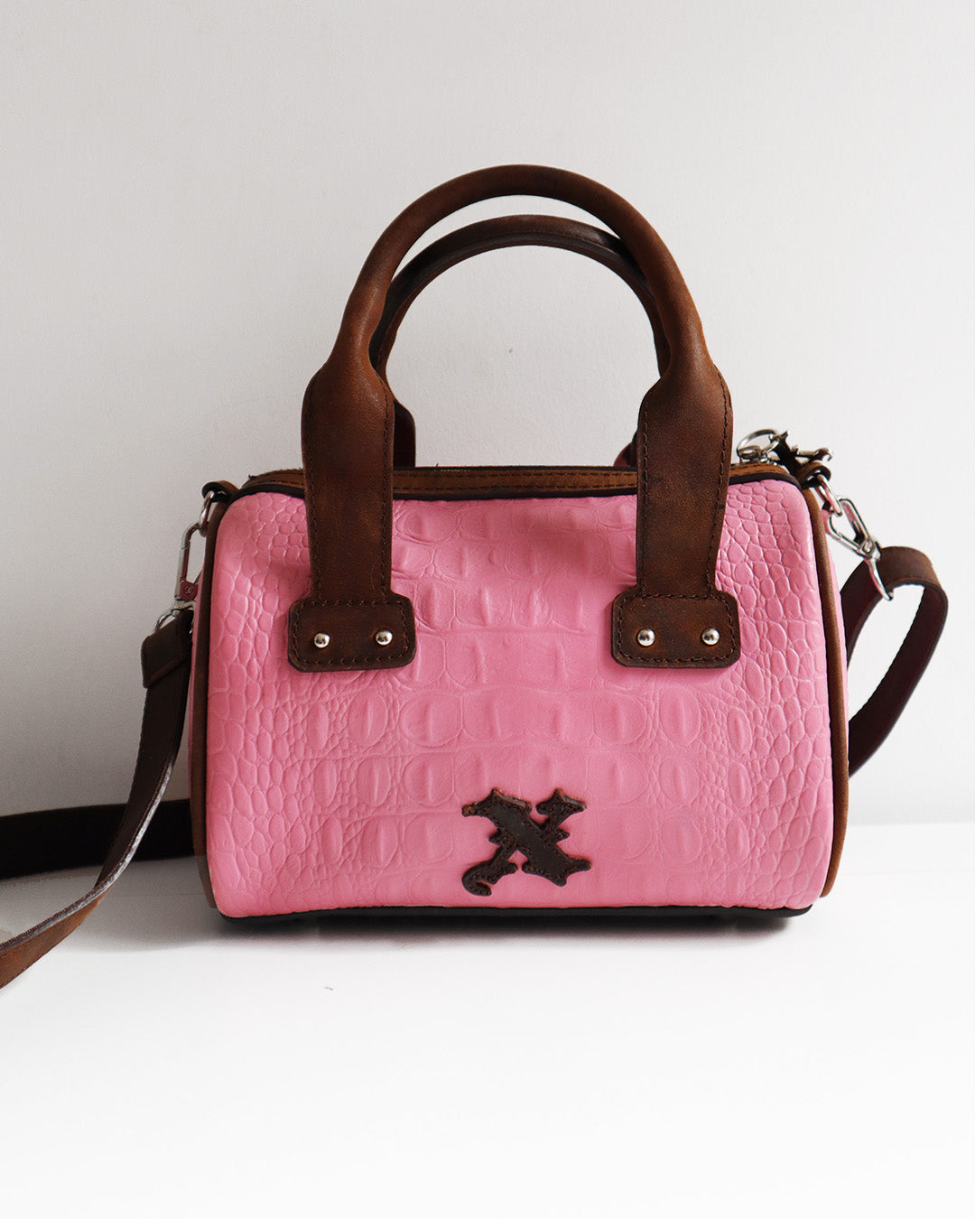 JANE BAG CROC PINK MINI