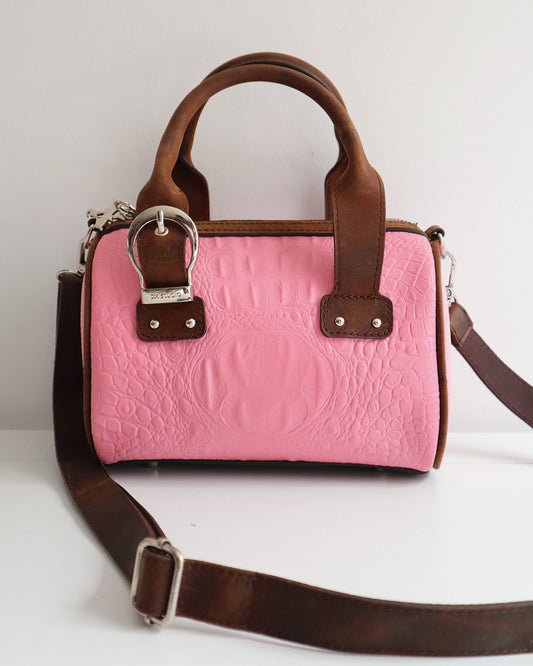 JANE BAG CROC PINK MINI