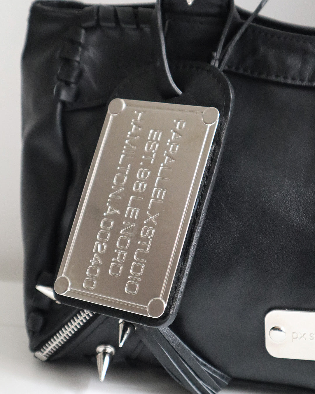 METRO LEATHER BAG BLACK