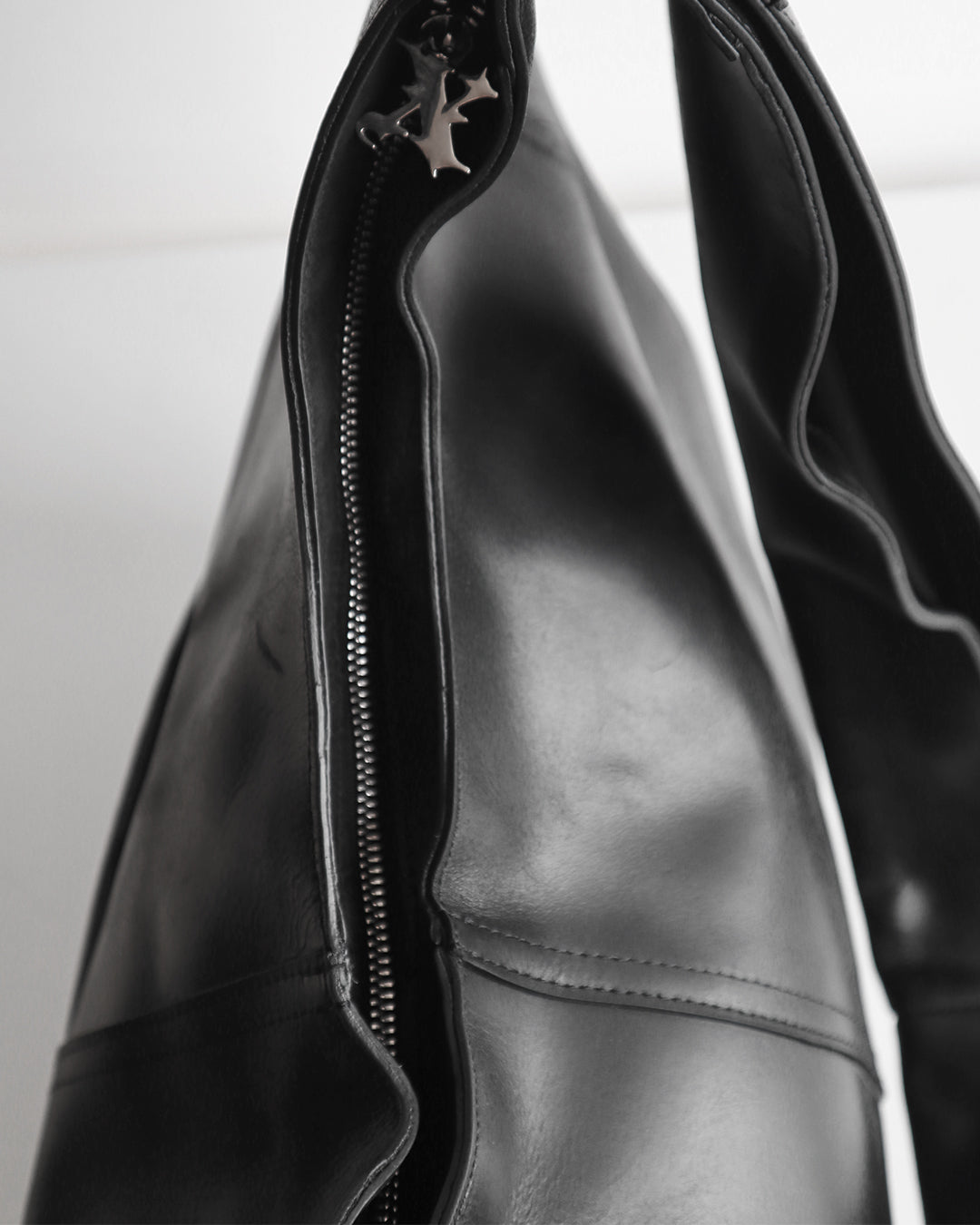 MOTO LEATHER BAG BLACK
