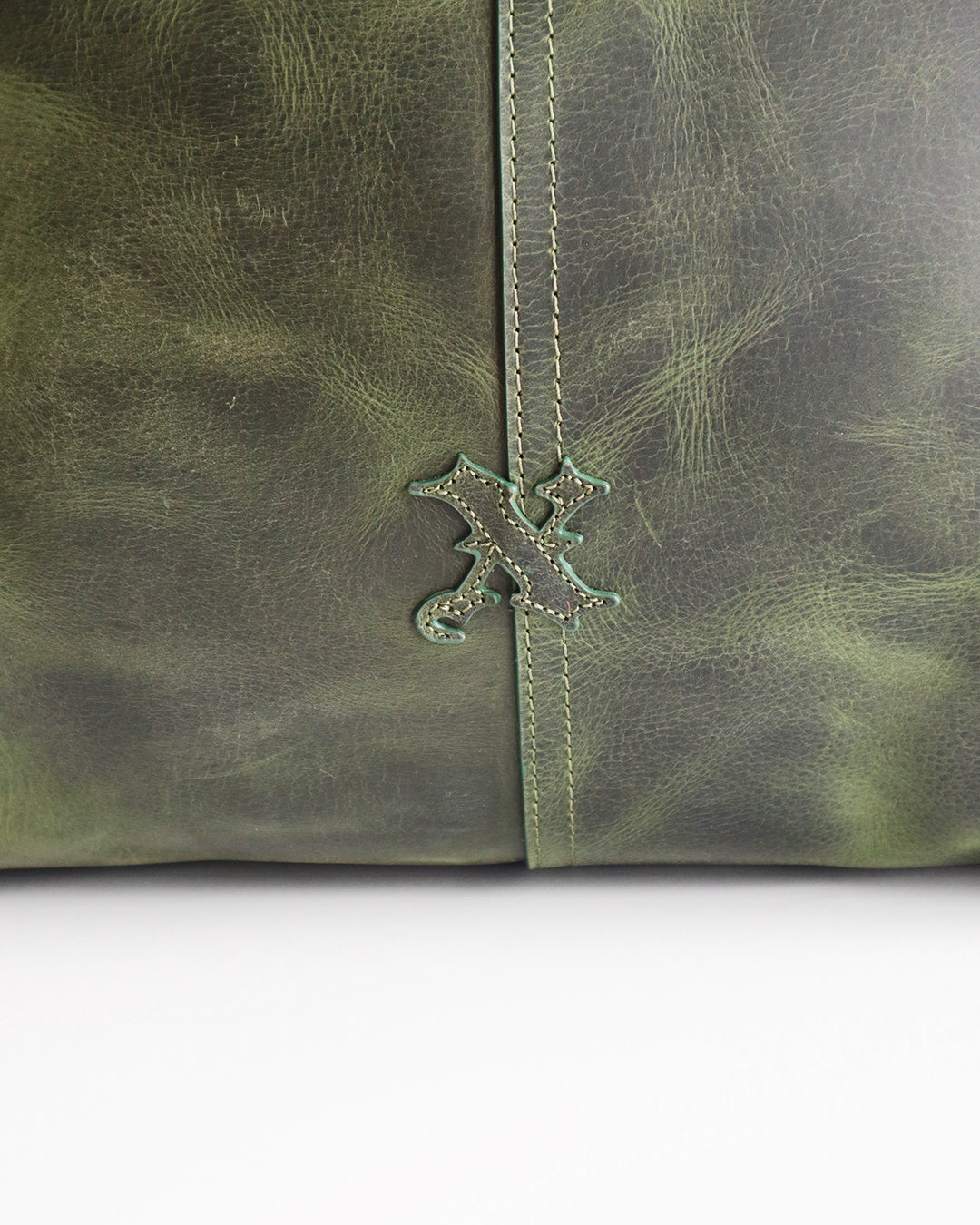 MOTO LEATHER BAG GREEN