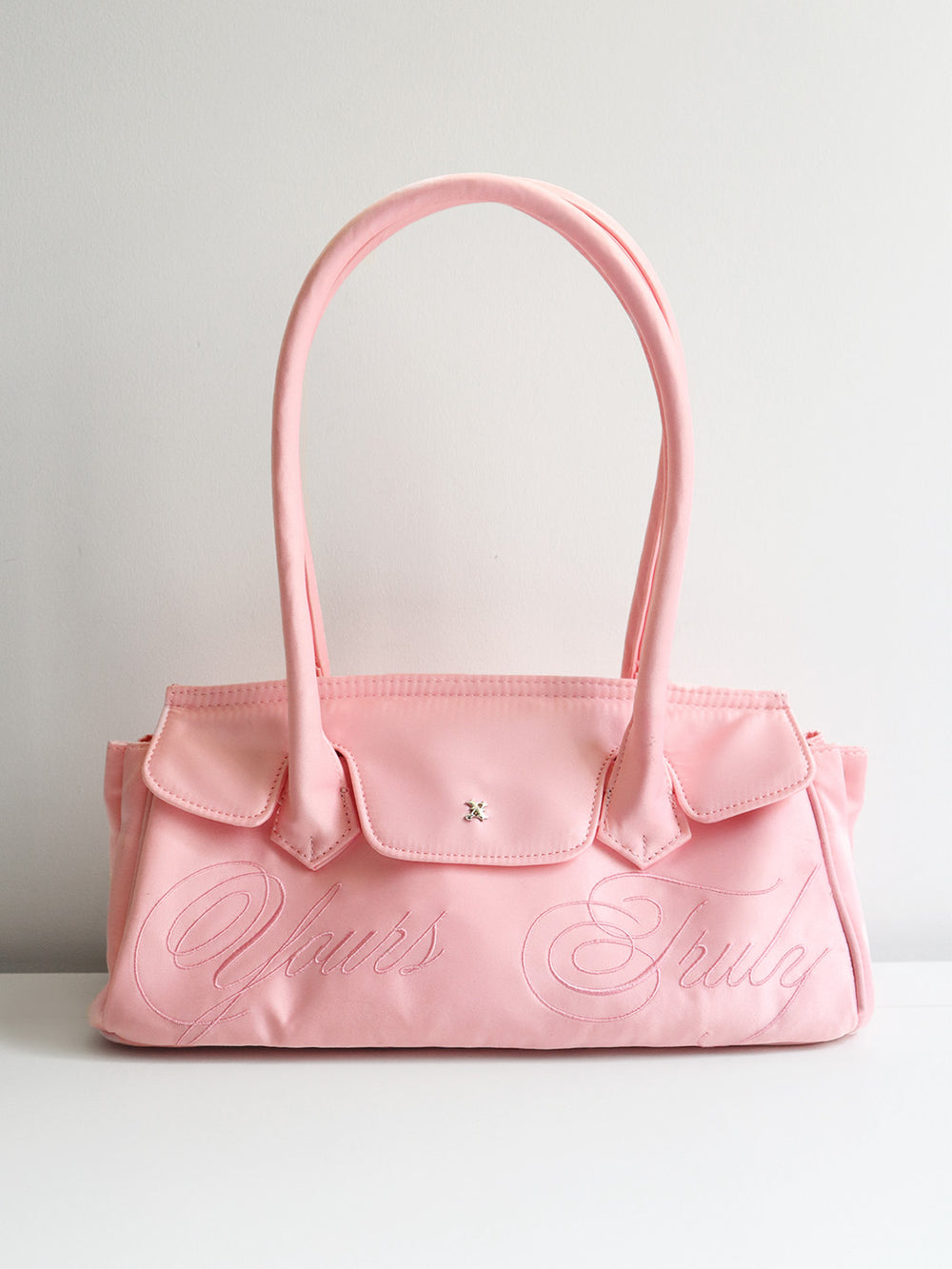 SATIN CARRYALL MINI PINK