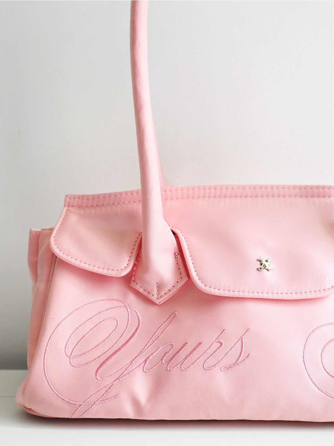 SATIN CARRYALL MINI PINK