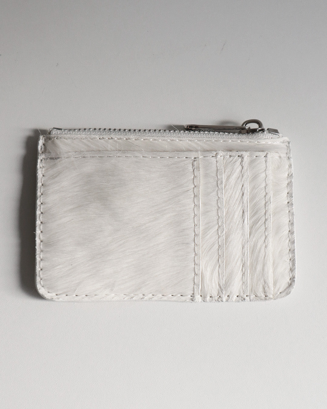 COWHIDE WALLET WHITE