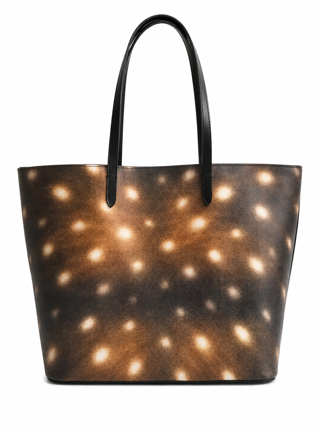 LEATHER AIRBRUSH TOTE BAMBI