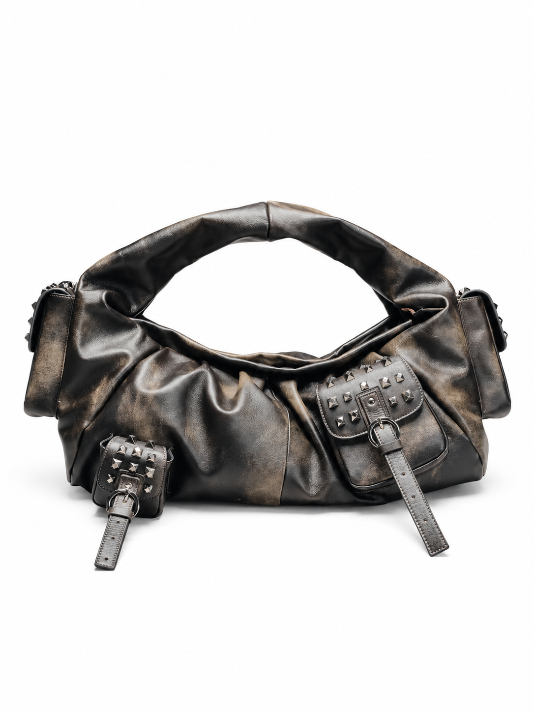 BETTY LEATHER BAG STUDDED