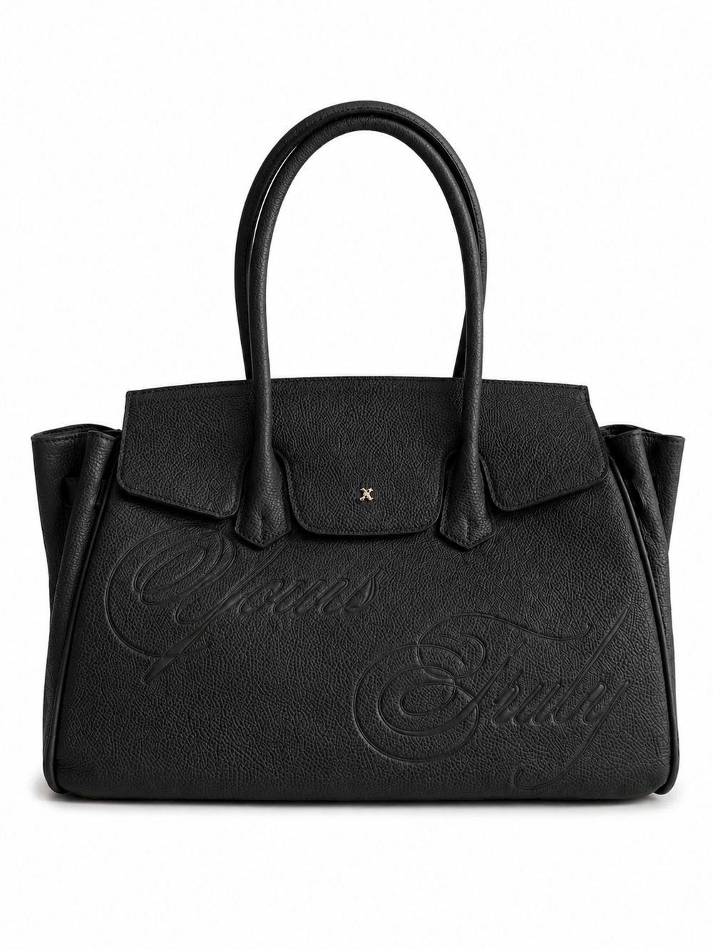 LEATHER CARRYALL BLACK