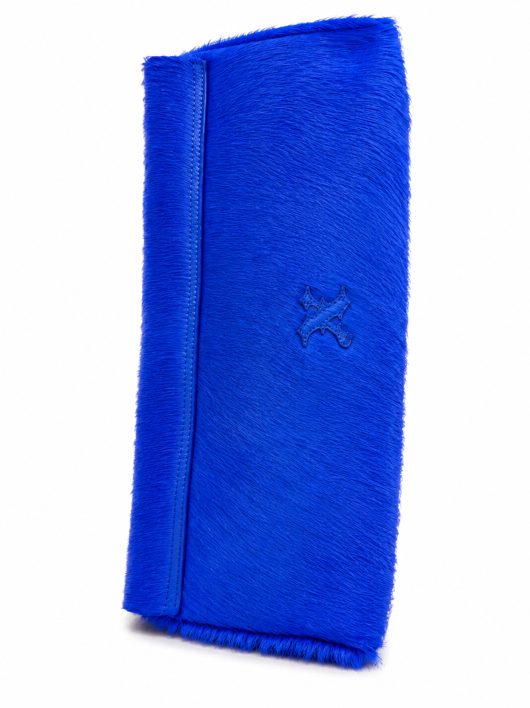 PILLOW CLUTCH COBALT BLUE