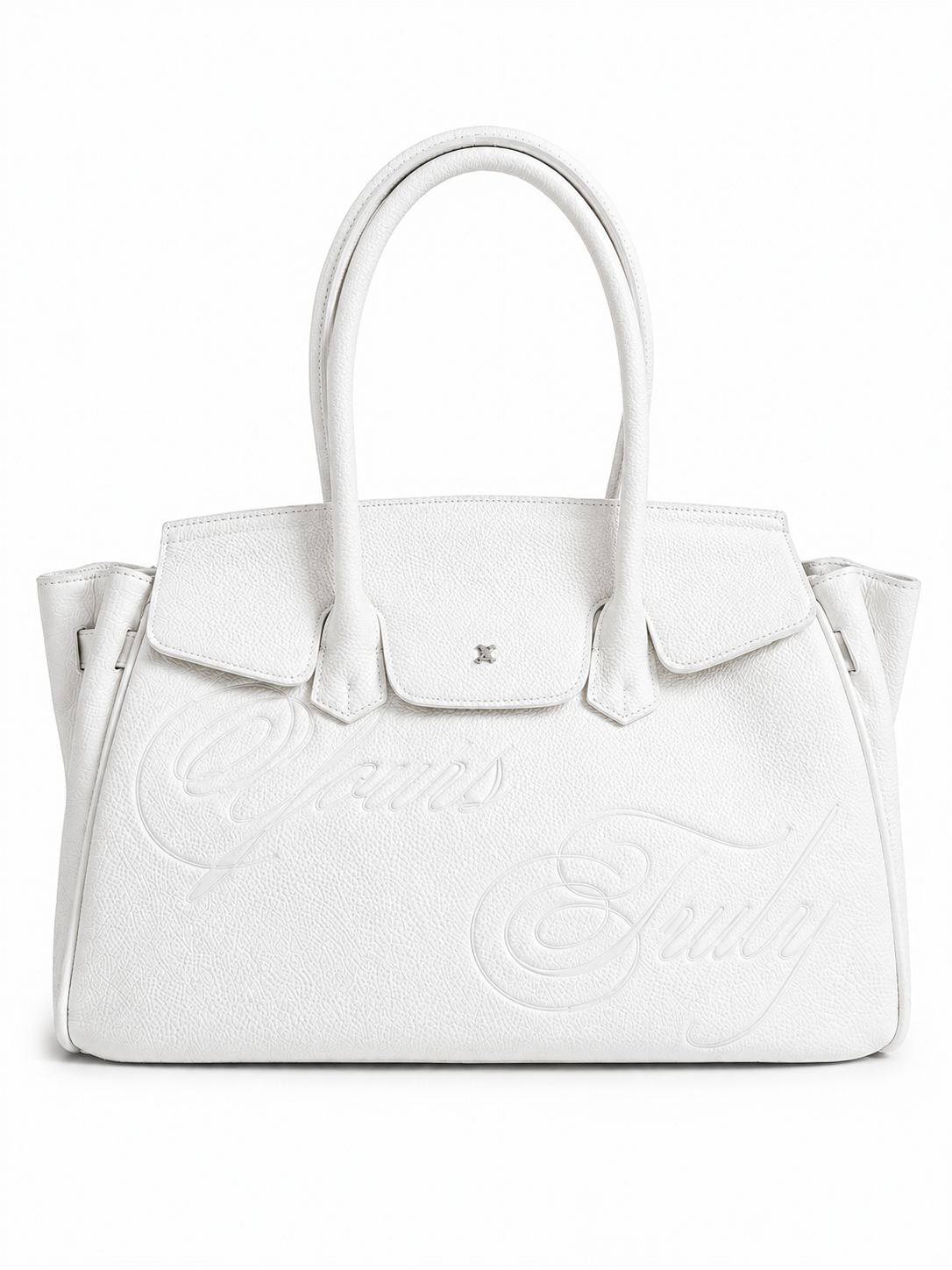 LEATHER CARRYALL WHITE