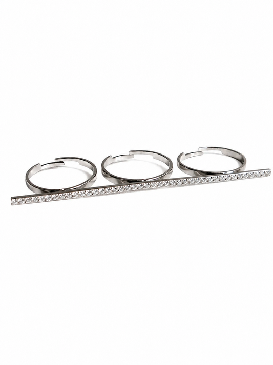 KNUCKLE RING DIAMOND