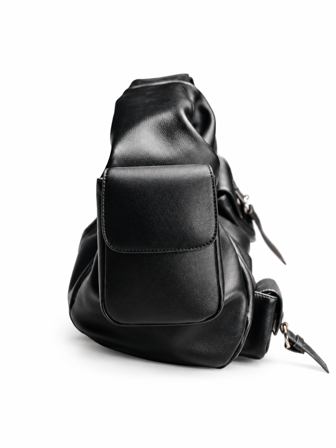 BETTY LEATHER BAG BLACK