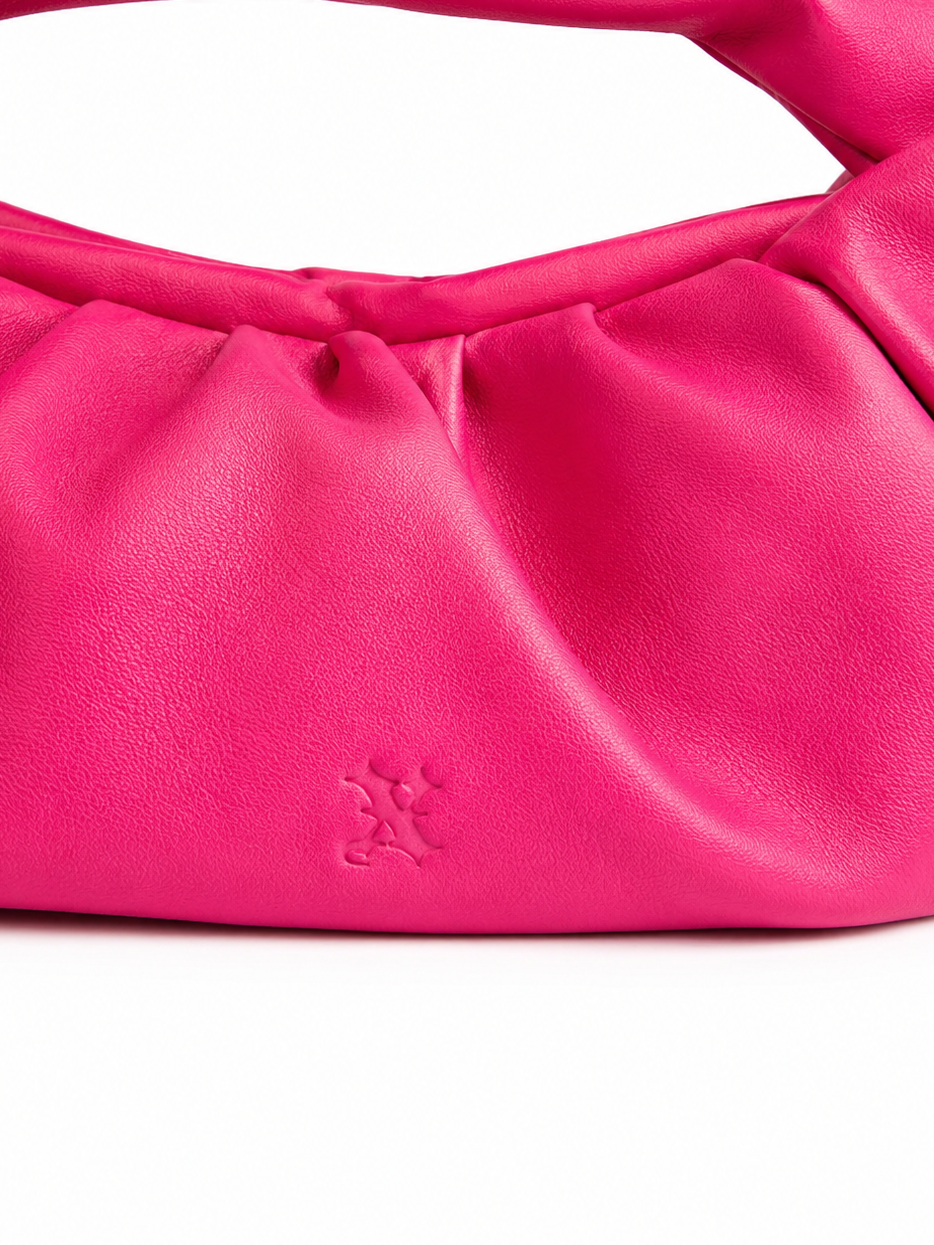BETTY LEATHER BAG HOT PINK