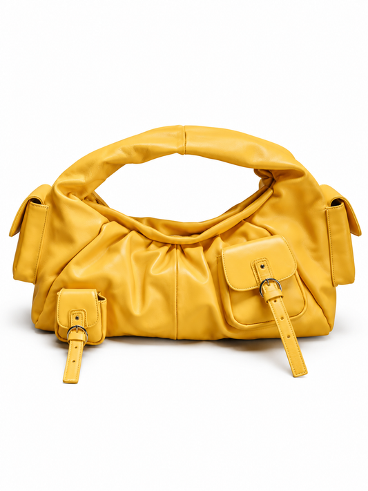 BETTY LEATHER BAG YELLOW