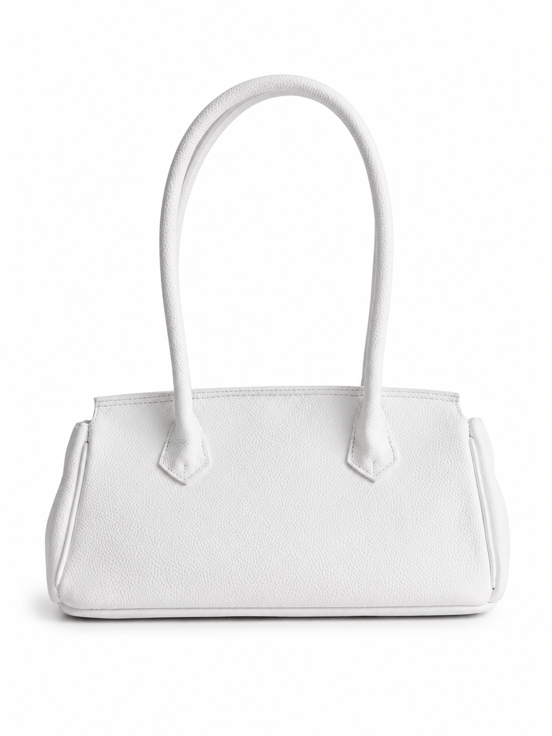 LEATHER CARRYALL MINI WHITE