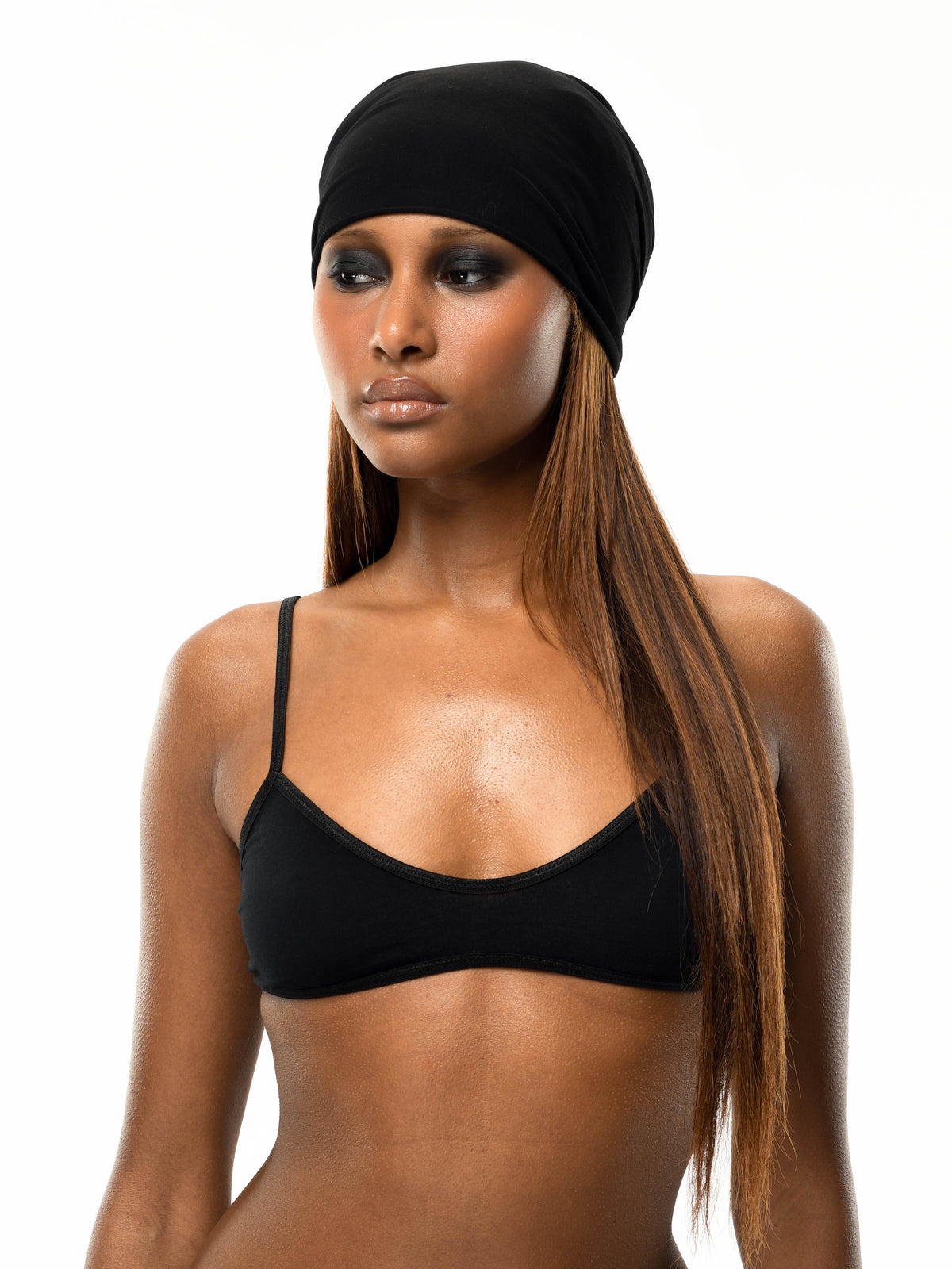 BLACK HEADWRAP