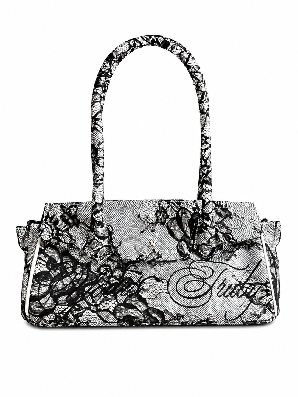 LACE CARRYALL MINI BLACK