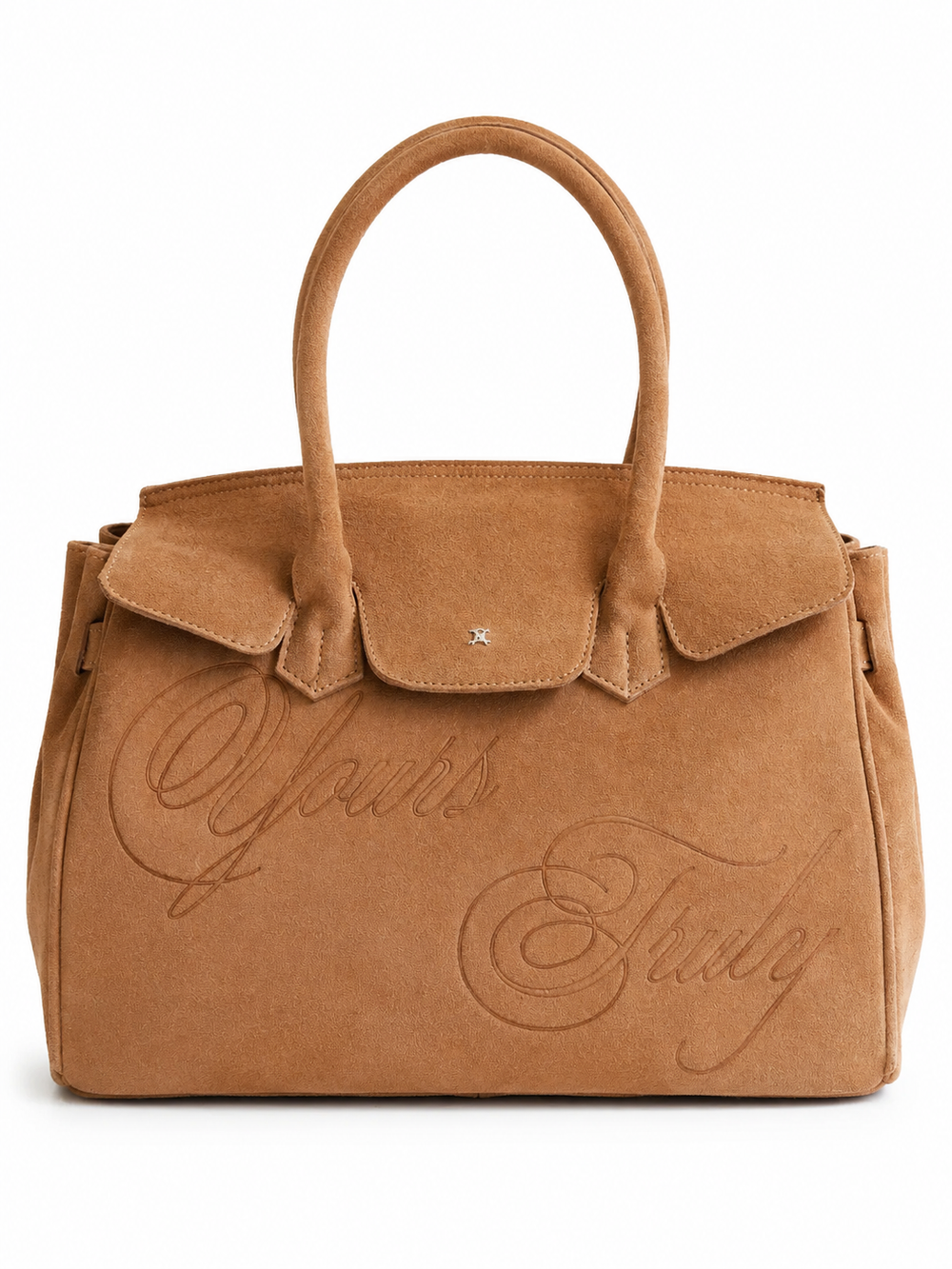 SUEDE CARRYALL BEIGE
