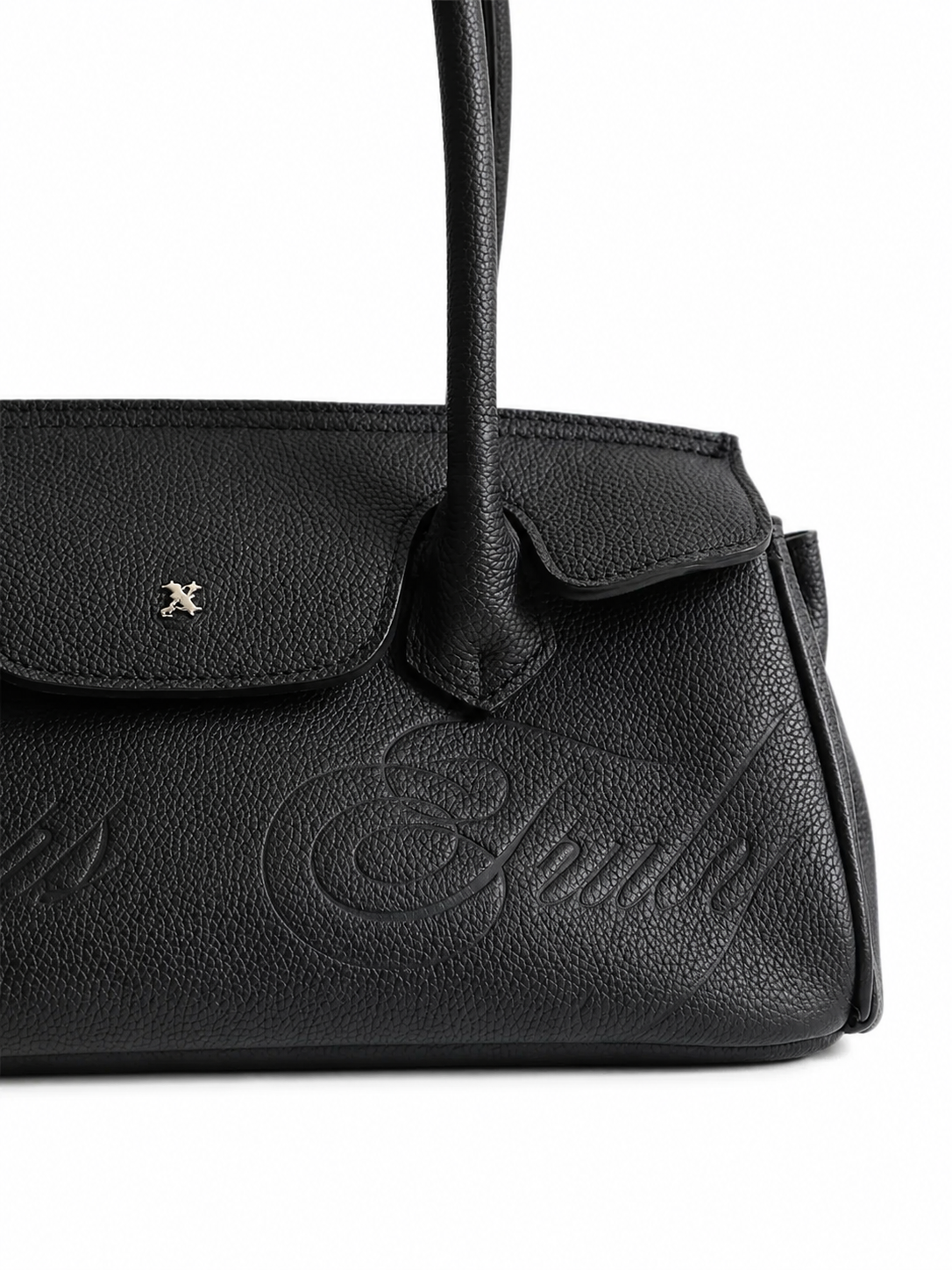 LEATHER CARRYALL MINI BLACK