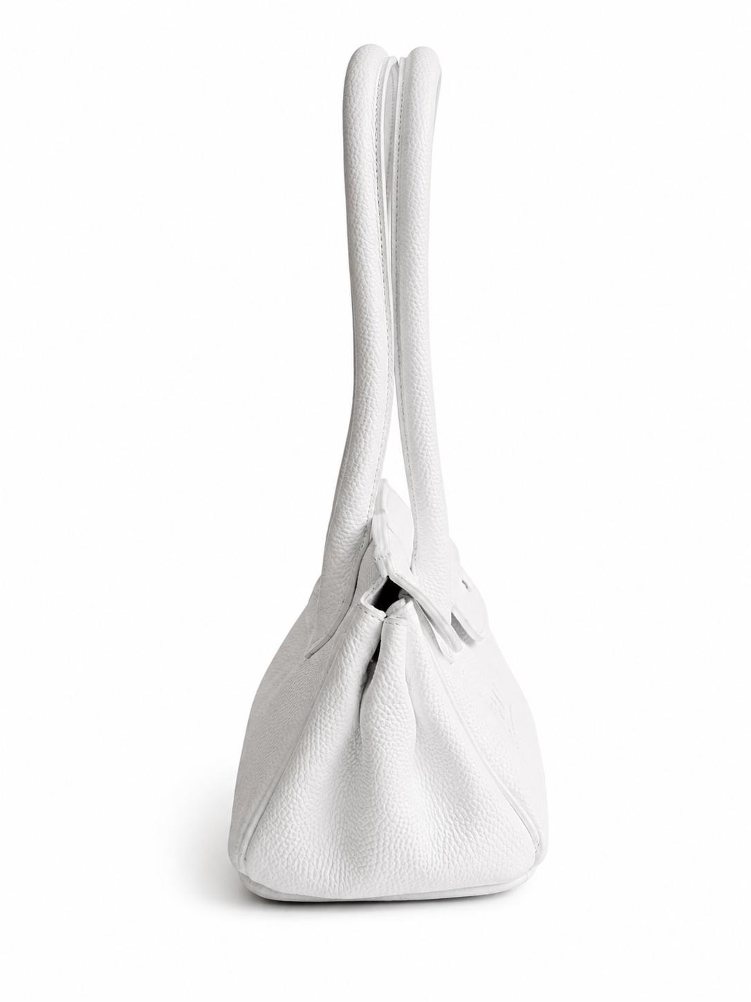 LEATHER CARRYALL MINI WHITE