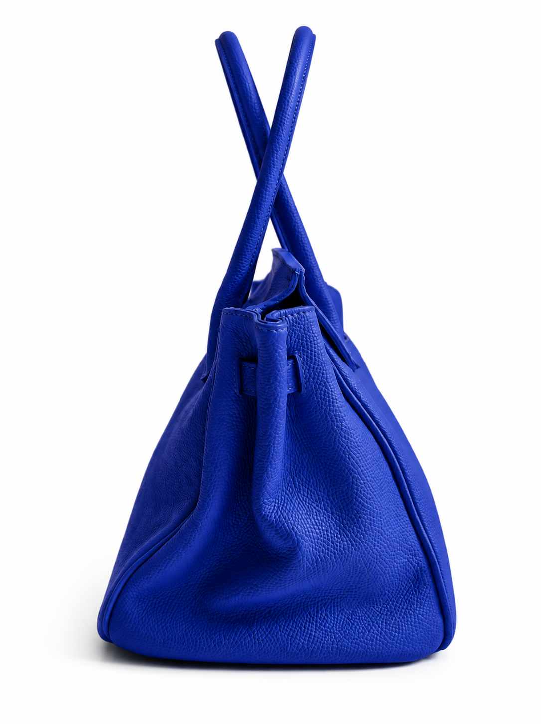LEATHER CARRYALL COBALT BLUE