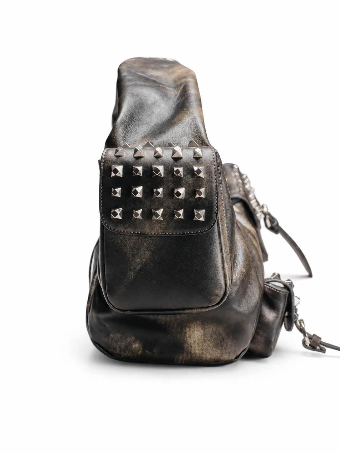 BETTY LEATHER BAG STUDDED