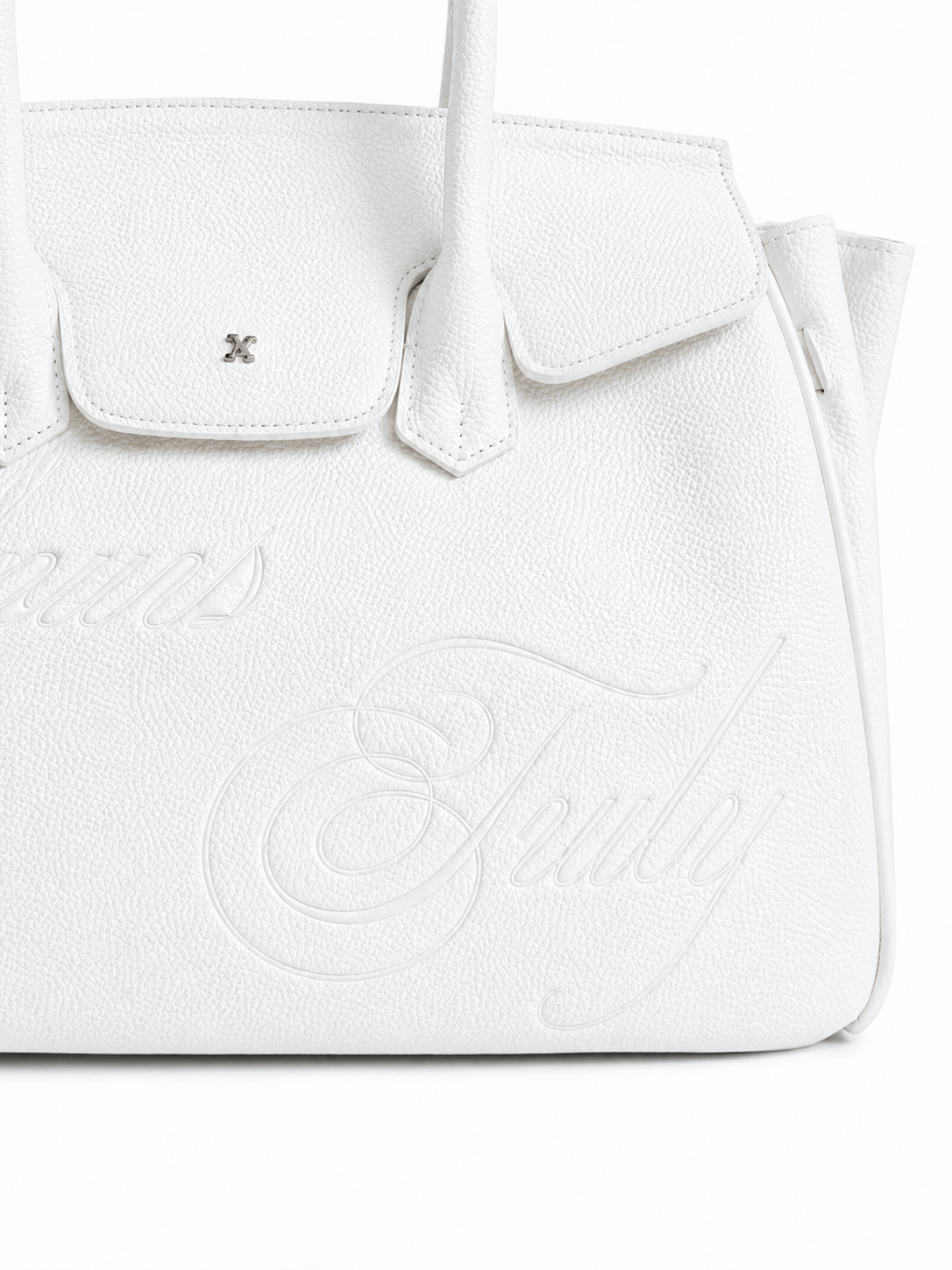 LEATHER CARRYALL WHITE