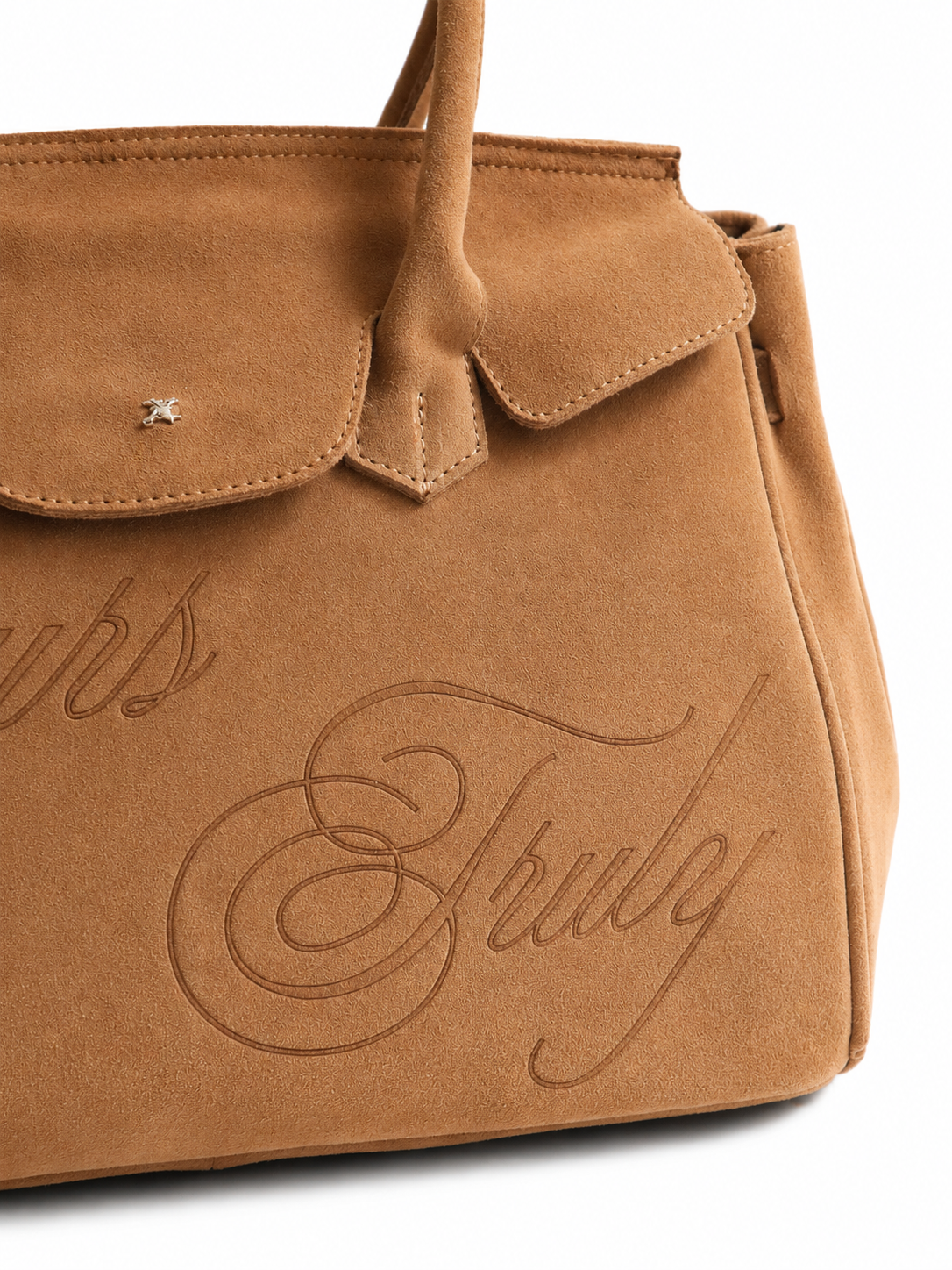 SUEDE CARRYALL BEIGE