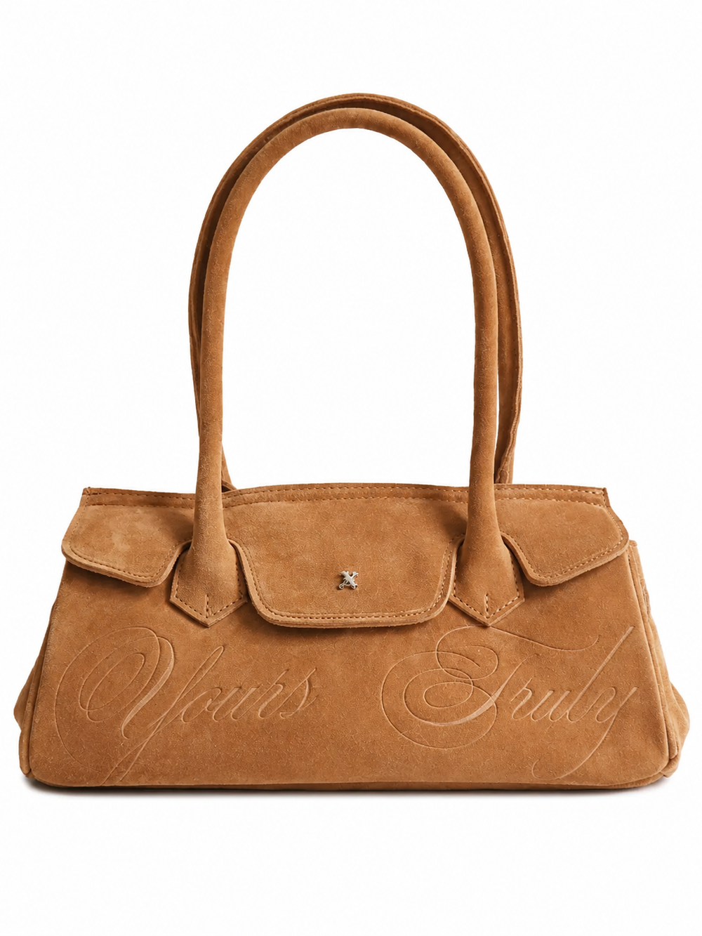 SUEDE CARRYALL MINI BEIGE