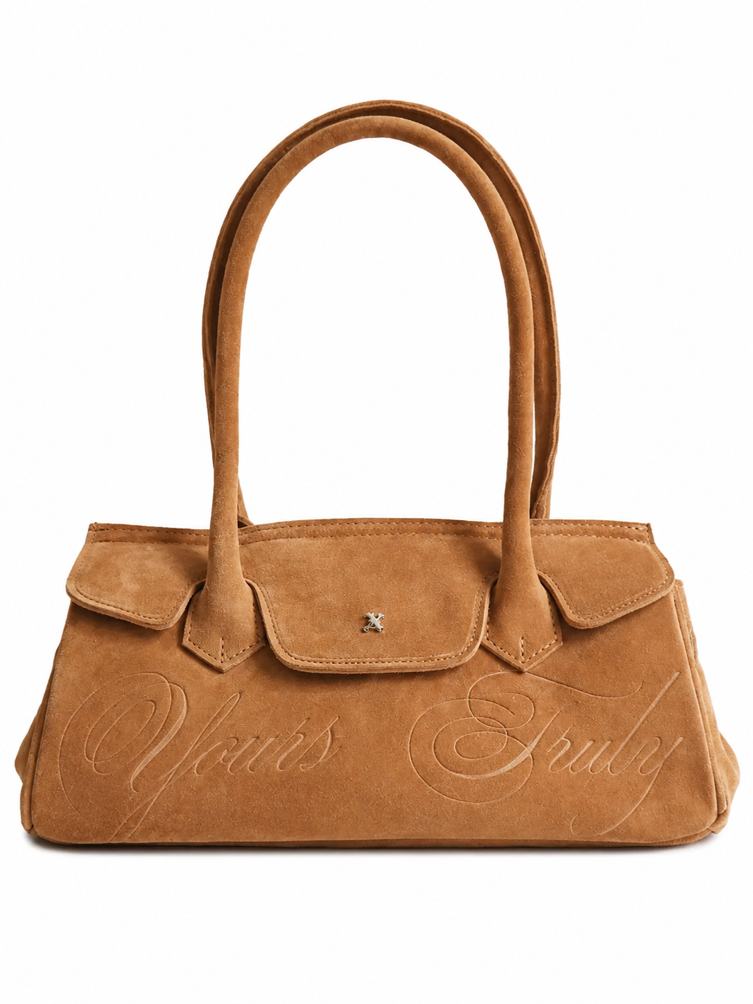 SUEDE CARRYALL MINI BEIGE