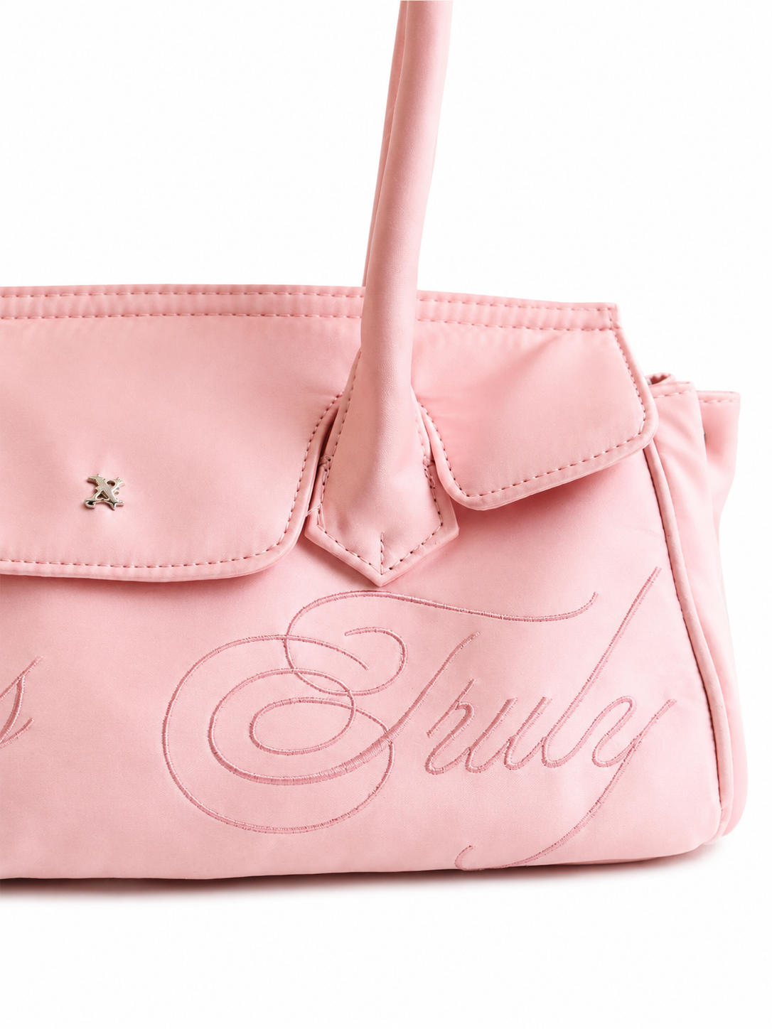 SATIN CARRYALL MINI PINK