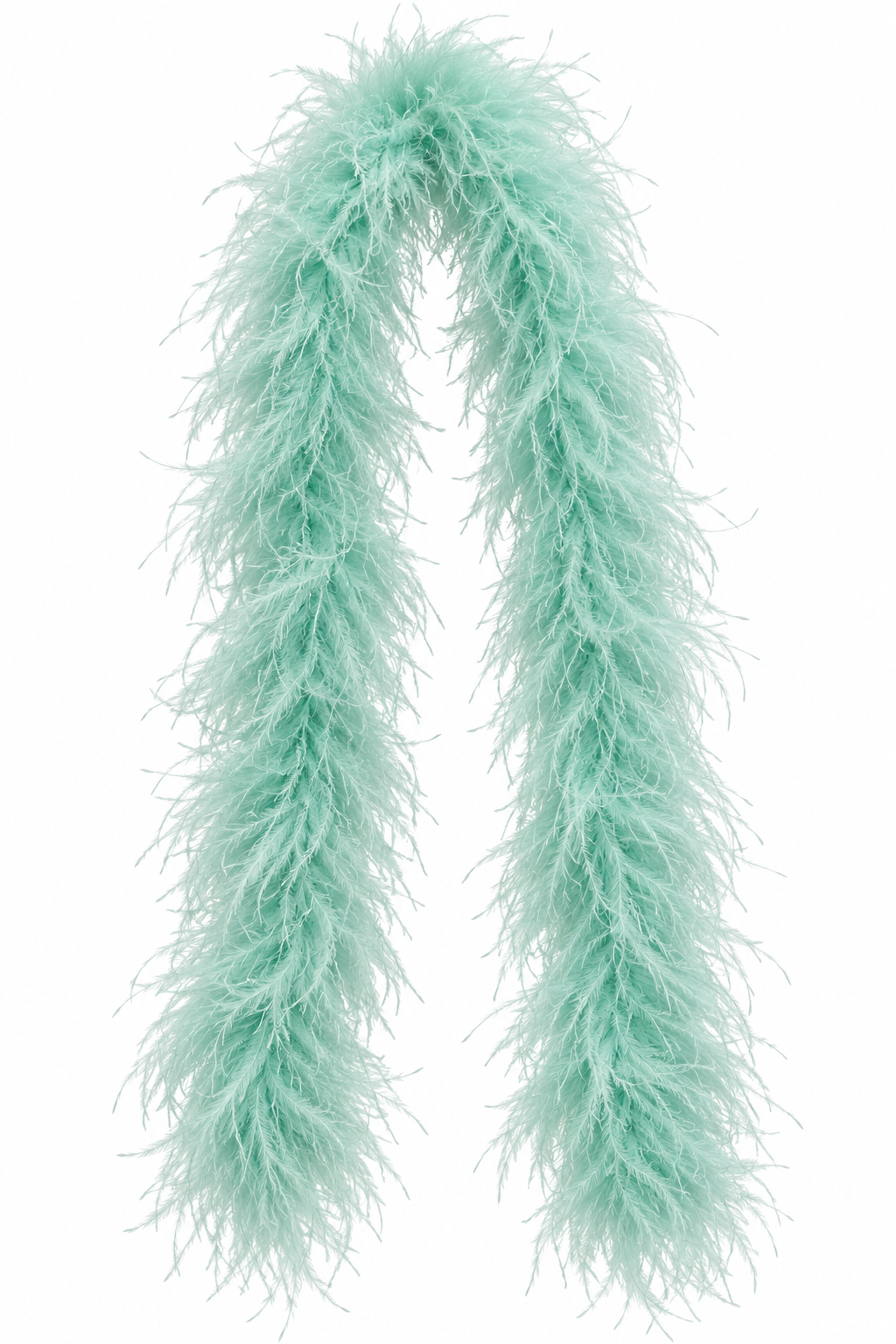 OSTRICH FEATHER BOA MINT