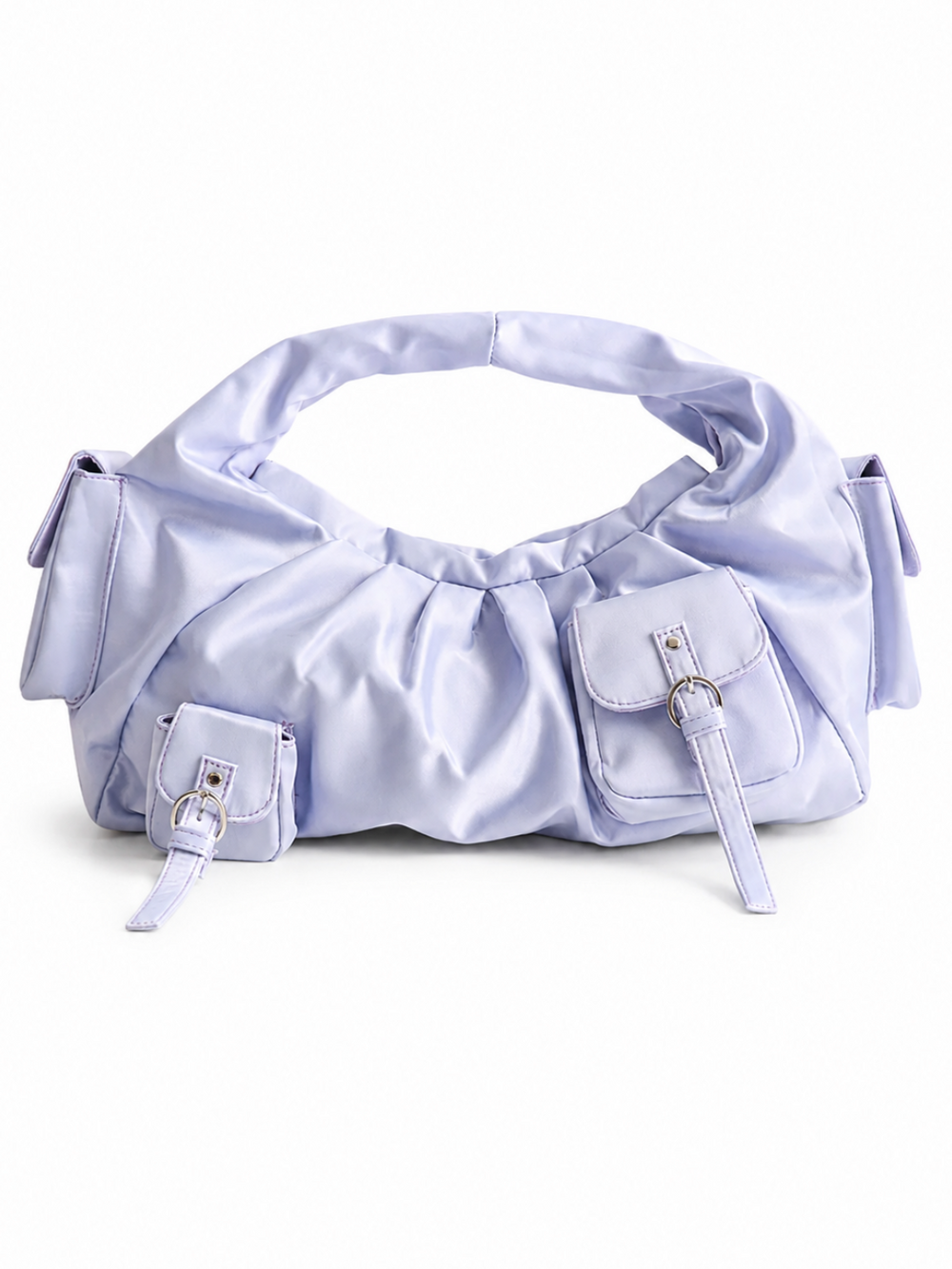 BETTY SATIN BAG BLUE