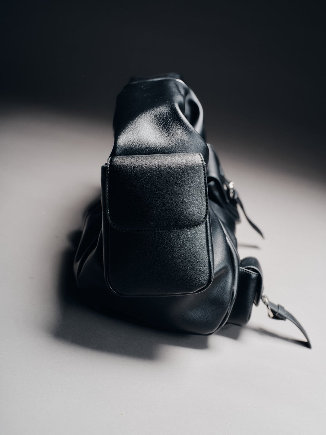 BETTY LEATHER BAG BLACK
