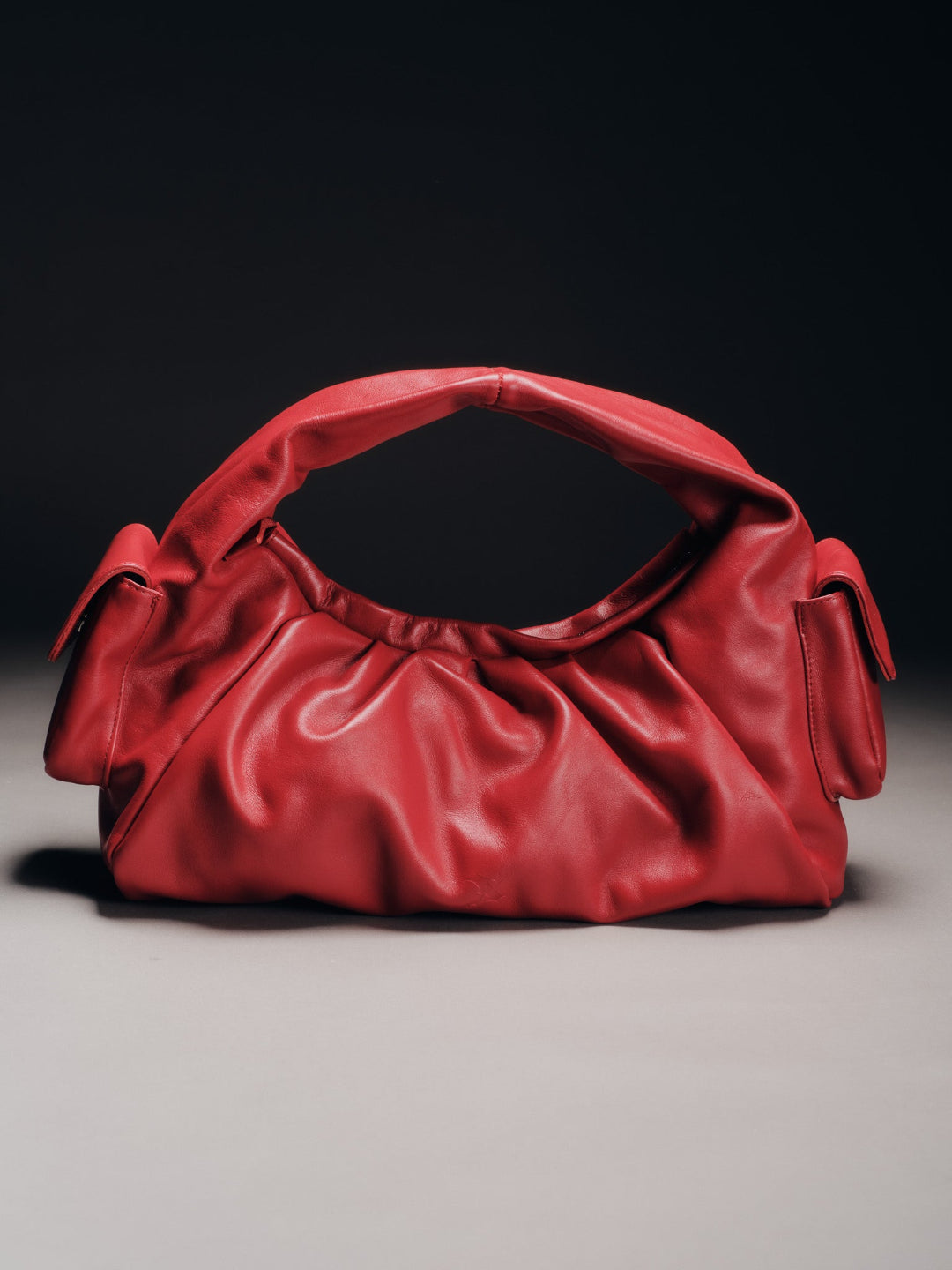 BETTY LEATHER BAG RED