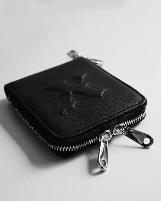 POCKET WALLET LEATHER BLACK