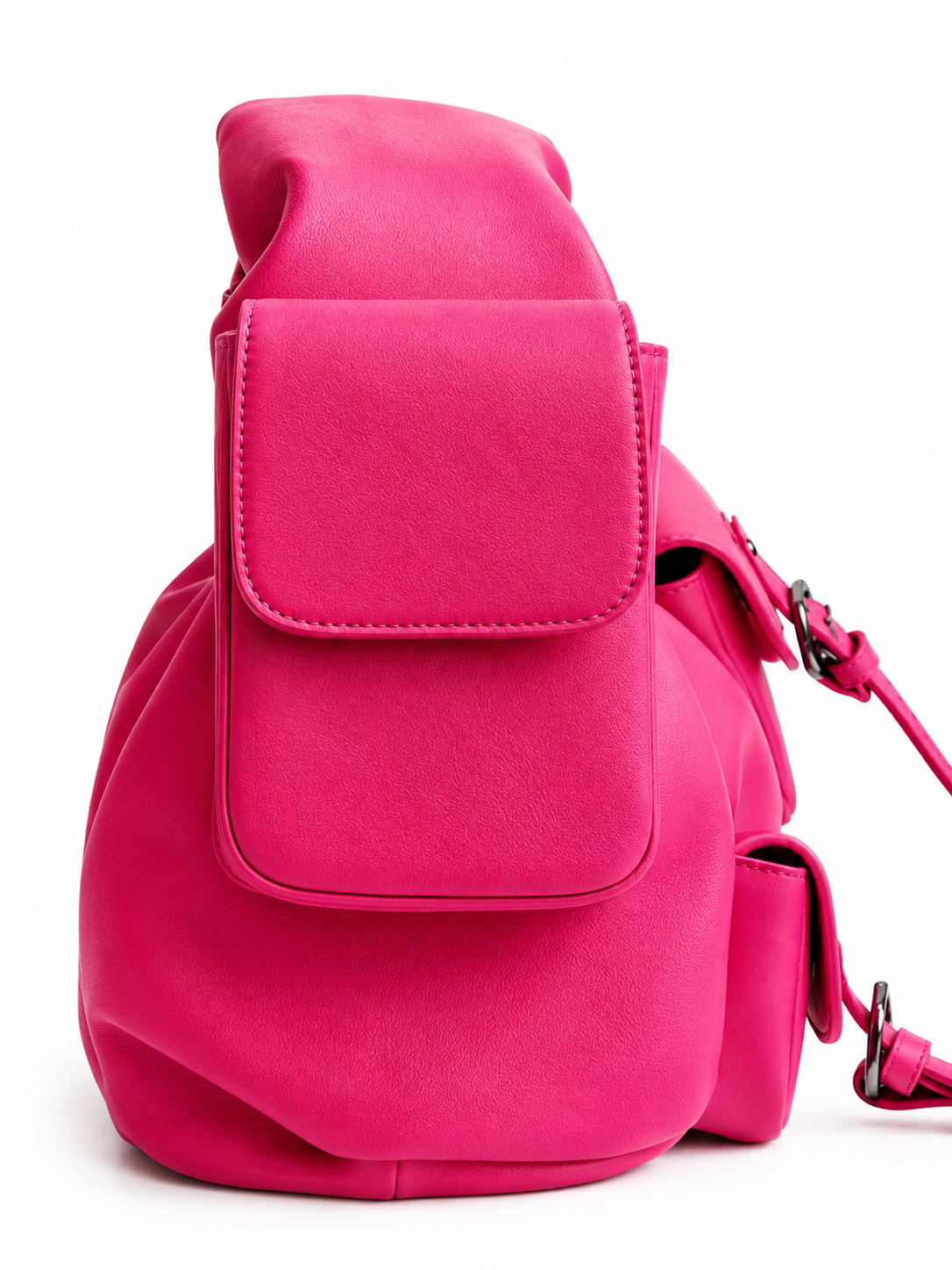 BETTY LEATHER BAG HOT PINK