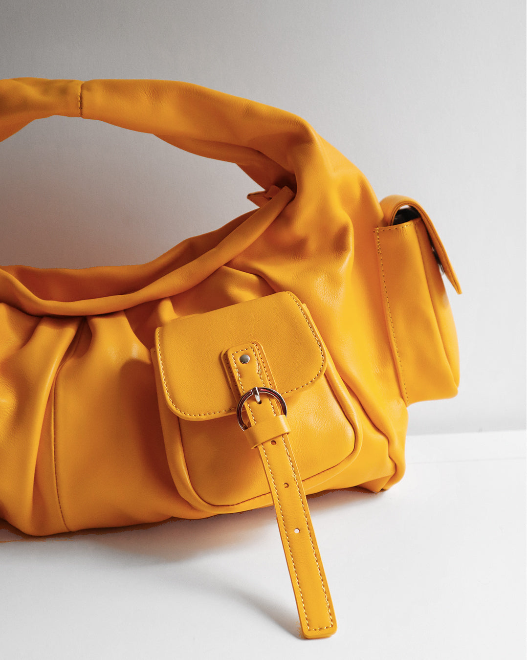 BETTY LEATHER BAG YELLOW